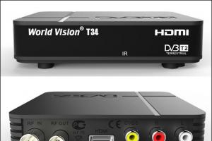Не включается тюнер DVB-T2 Прошиваем World Vision T40
